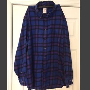 Men’s Brooks Brothers 346 Flannel Shirt